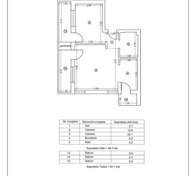 Exclusiv - Apartamente finalizate 2 camere și 3 camere -Loc parcare