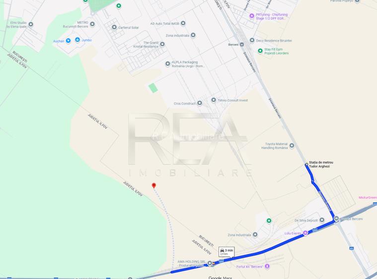TEREN Intravilan 2375MP - Baza Sportiva FCSB - Centura Bucurestiului - 2