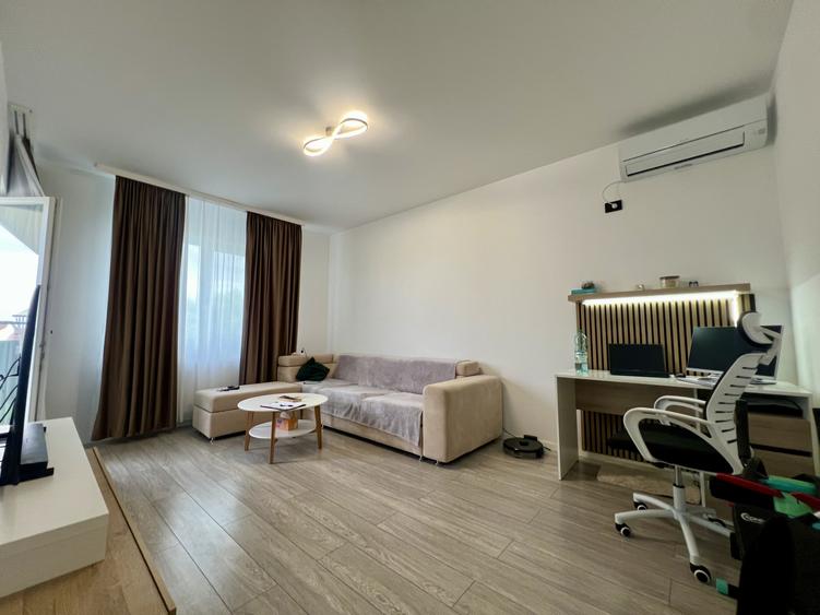 Apartament 2 camere, 51 mp, etaj 2, mobilat modern - Braytim