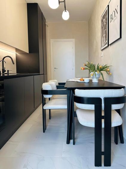 2 camere 54 mp | Bucătărie închisă | Parc privat
