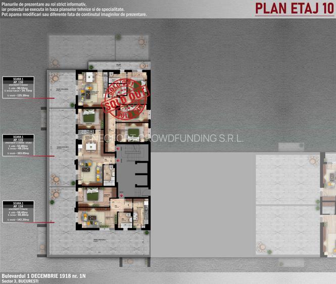 Neofort 50 Titan Apartament langa metrou cu terasa superba - 2