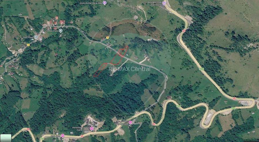 Teren2058mp Dambovicioara la poalele parcului National Piatra Craiului - 12
