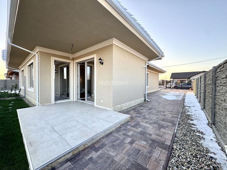 Duplex modern cu grădină, la intrare în Moșnița Nouă - 27