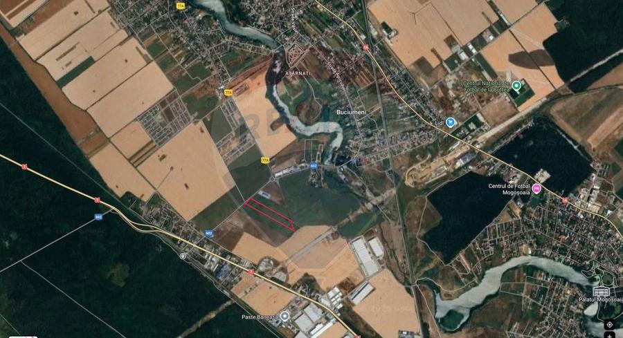 VANZARE TEREN intravilan 26.500 mp -BUFTEA - INDUSTRIAL / COMERCIAL