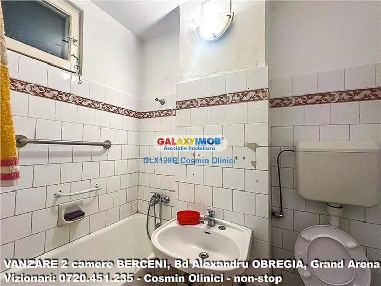 Apartament 2 camere Bd Obregia etaj 2 aproape Grand Arena 50 mp
