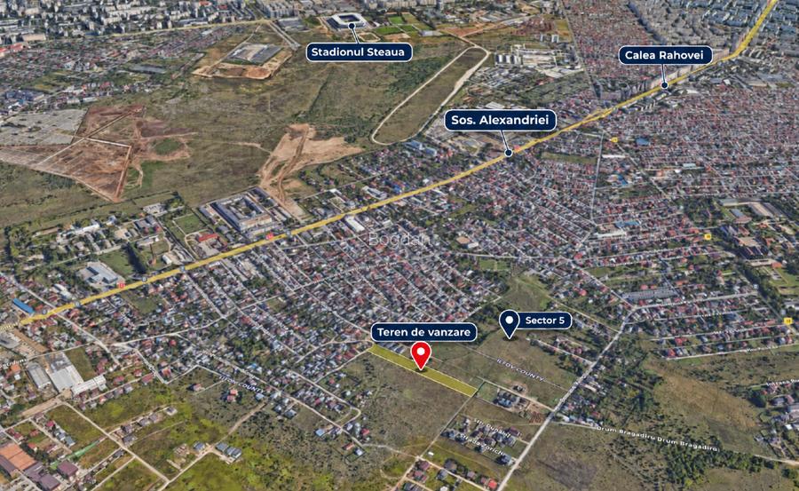 Direct proprietar - teren intravilan 8.540 mp | Bragadiru - Sector 5 - 3