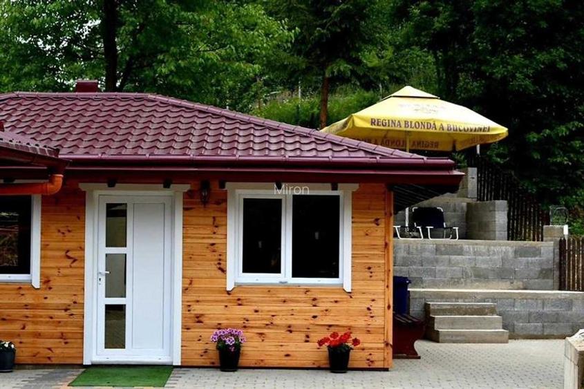 Cabană P+E+M mobilată, foișor, teren 15.000 mp – Vama, Bucovina