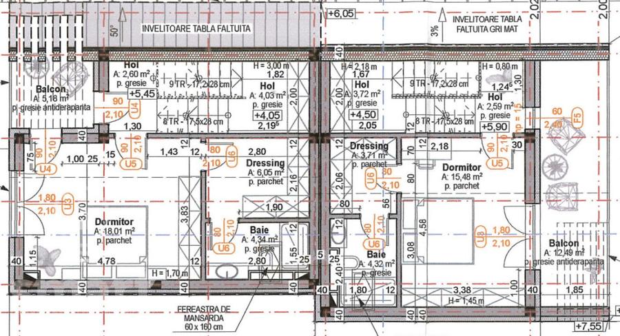 Duplex premium de vanzare finalizat standarde NZEB Dambul Rotund