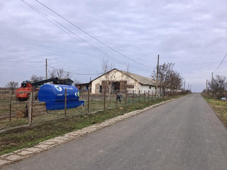 Teren 4,7 ha | Hală 770 mp | Cartojani, Giurgiu | Acces TIR
