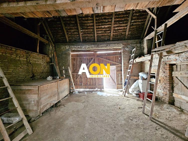 Casă traditională, 3 camere, 1766 mp teren, la asfalt, Vintu de Jos