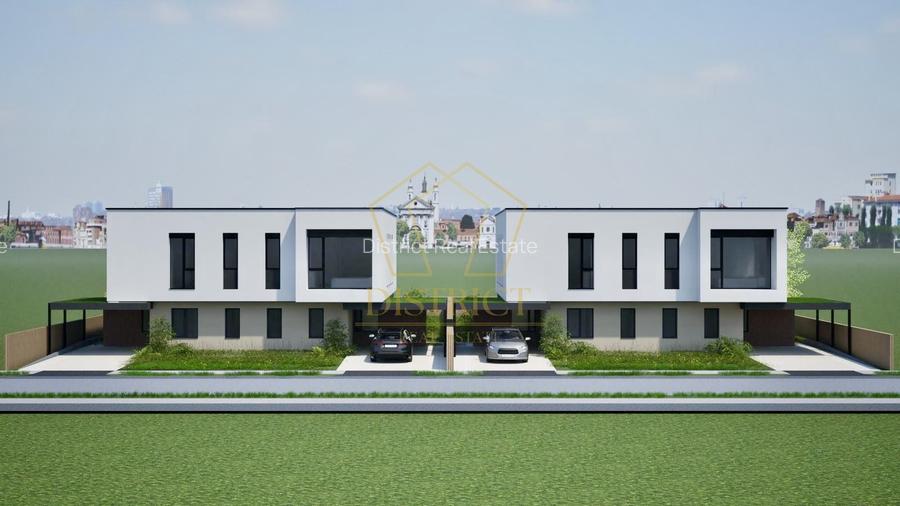 Duplex modern cu 4 camere | Carport | Dumbravita | Zona Cora - 4