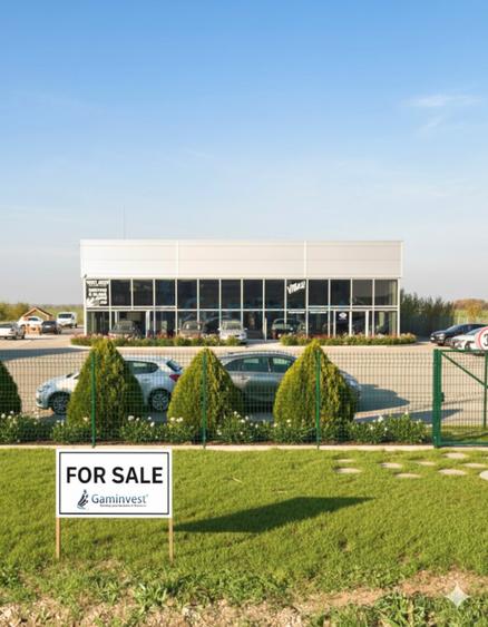 Hala industriala de tip Showroom langa Aeroportul Internațional Oradea, Romania