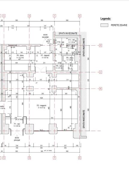 Spațiu Comercial | Închiriere | 115mp | Deschidere 10ml | Palatul Parlamentului - 9