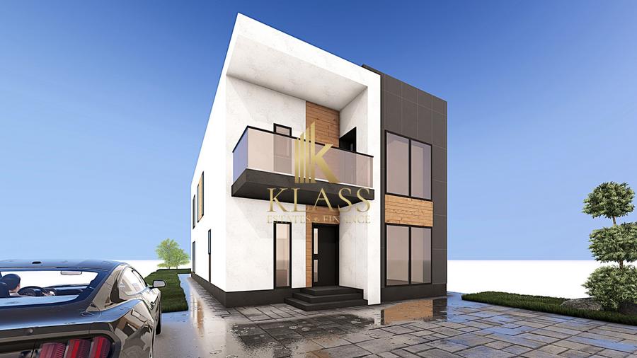 Vila individuala 5 camere, 210 mp, teren 512 mp, Tunari, predare la cheie
