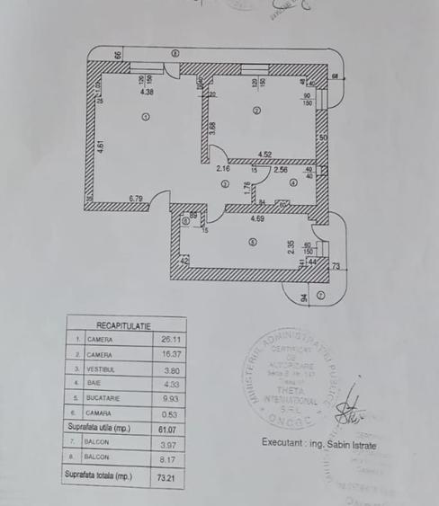 Piata Unirii- Horoscop - Apartament 2 camere