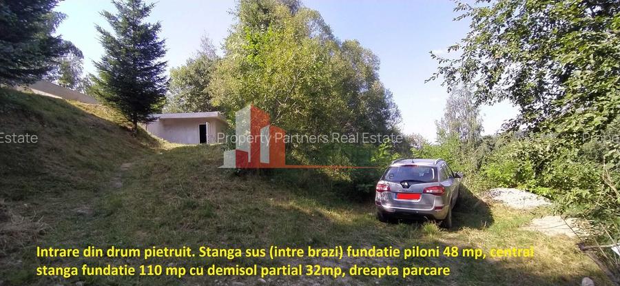Teren 1.750 mp Bran – Poarta |Autorizatie si Fundatie | Utilități complete - 13