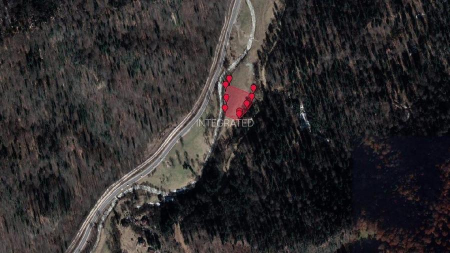 Timisu de Jos, Valea Barbului - Petrom -Teren  intravilan de 4,500 mp. - 2
