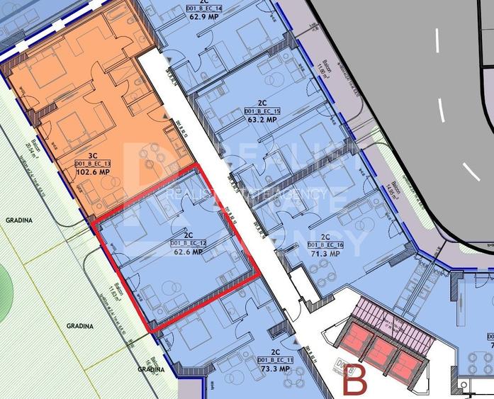 Apartament cu vedere spre lac,  50 mp, comision 0% - 2
