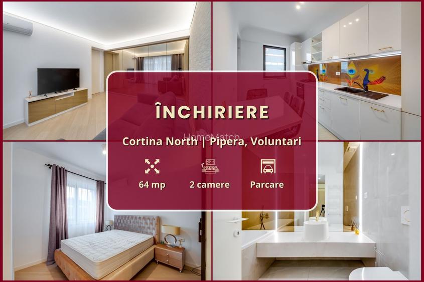 Cortina North || 2 camere || Finisaje de lux || Parcare || Piscină - 2