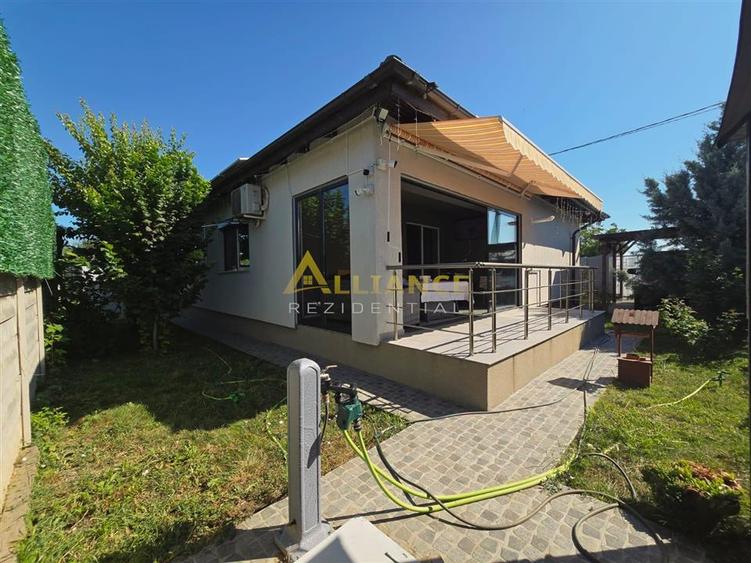 Casa individuala mobilata utilata ~ 3 camere 1 baie ~ teren 300mp