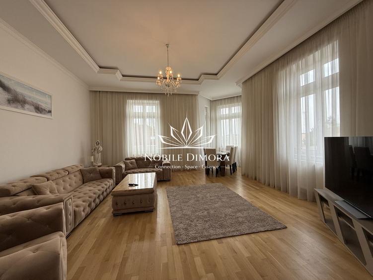Apartament istoric de lux cu 3 camere de 130mp langa Prefectura - Bastion