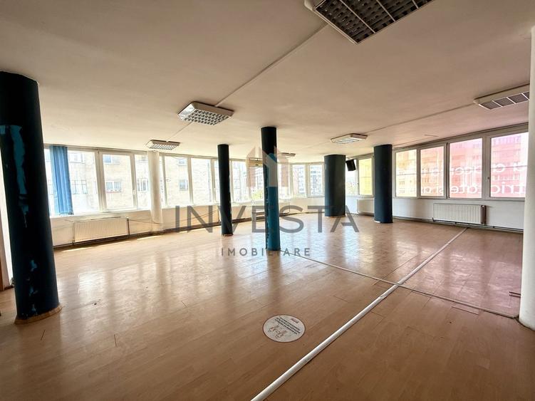 Spatiu pe 2 niveluri – 160 mp, trafic intens, zona 21 Decembrie