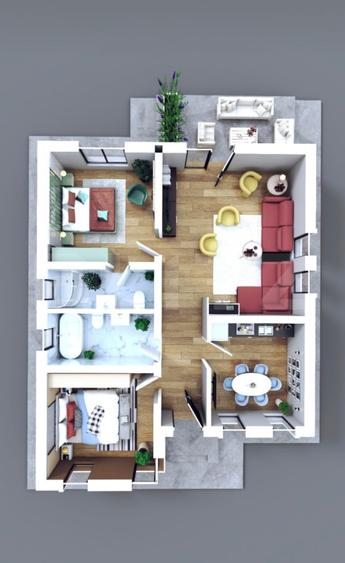 Casă 3 camere, 93 mp, zona Ciurbesti