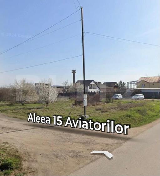 Teren extravilan, 488 mp, zona Ghercesti - str. Aviatorilor