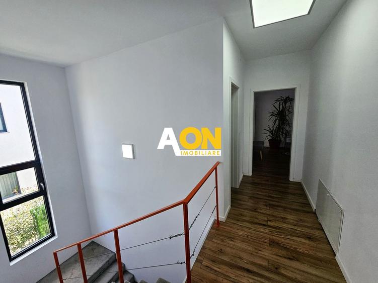 Casa moderna mobilata, utilata, 5 camere, 3 bai, 444 mp teren