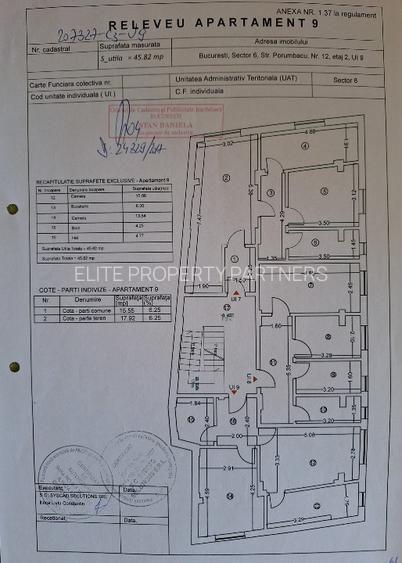 2 Camere | Decomandat | Etaj 2 | Bloc 2017 - 1