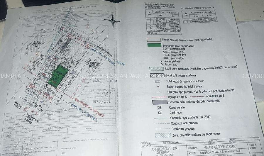 Teren constructii, 1334mp, de vanzare in Km 5, comision 0% - 35