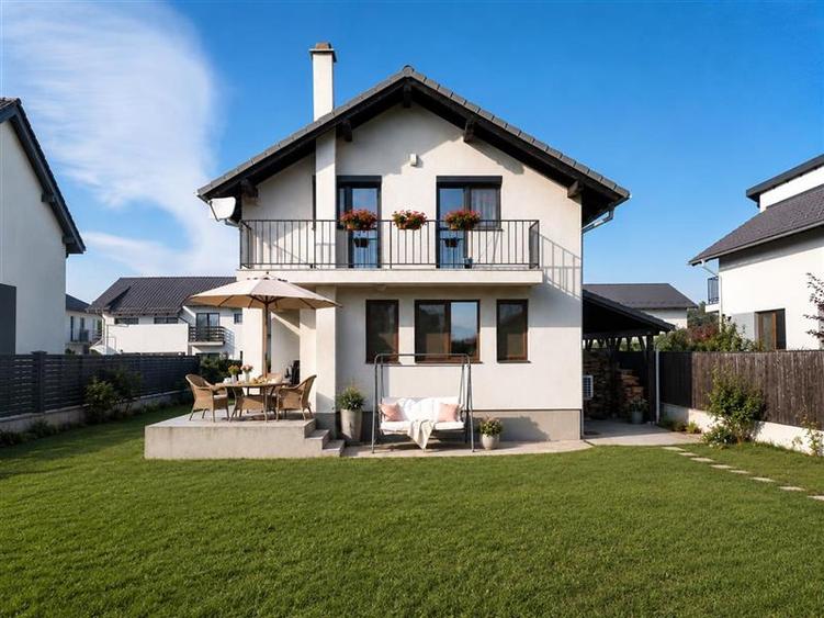 Casa individuala mobilata, utilata, P+M, 500 mp teren,  Sanpetru, Brasov