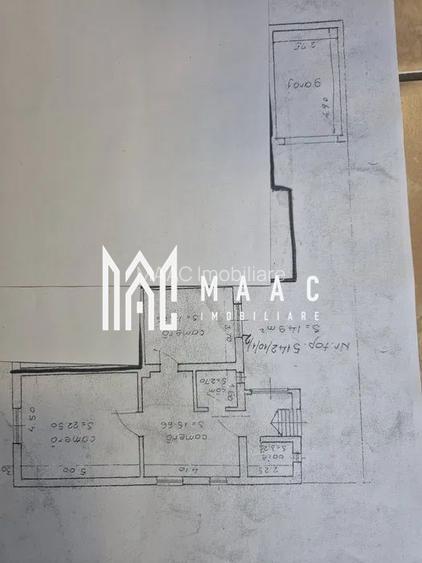 Casă 2 camere de vânzare | Sibiu, Piața Cluj | curte - 9