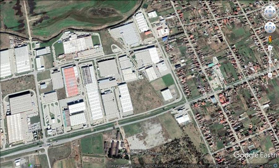 Hala industriala cu preluare de chirias