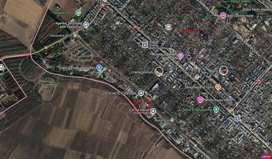 Vanzare teren Alexandria - Centura, TELEORMAN