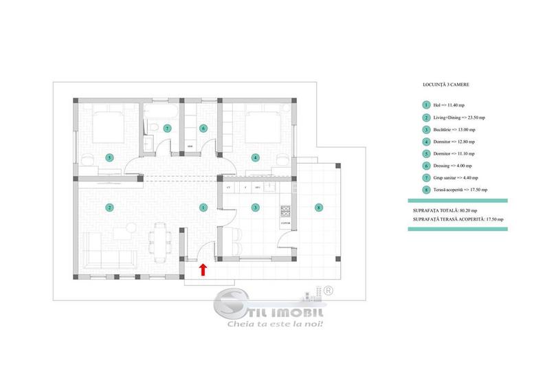 Casa Individuala 3 Camere Terasa Acoperita Vorovesti Miroslava - 7