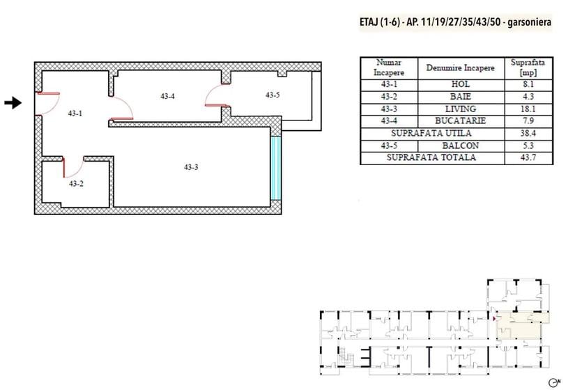 Studio nou de vânzare | Zona Berceni – Metalurgiei |Comision 0%
