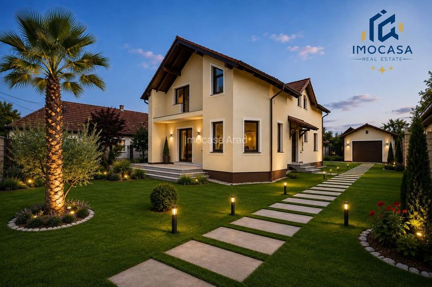 Eleganta, Confortul, Calitatea, liniste Vila P+M Garaj Pecica Arad - 27