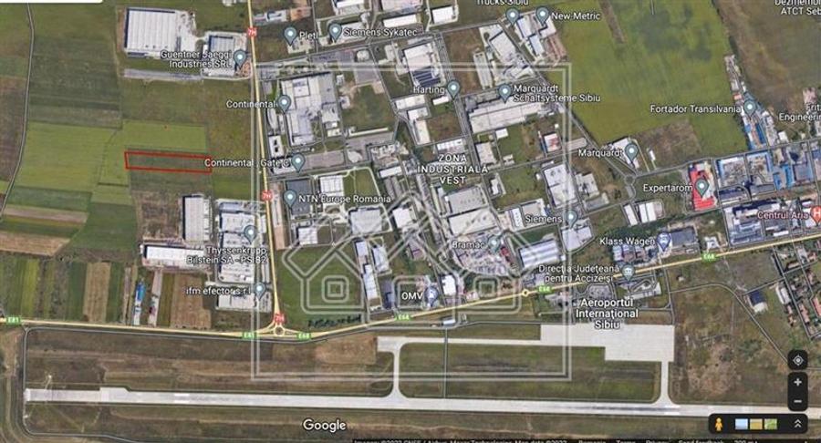 Teren intravilan - 12.000 mp - zona Parc Industrial Vest