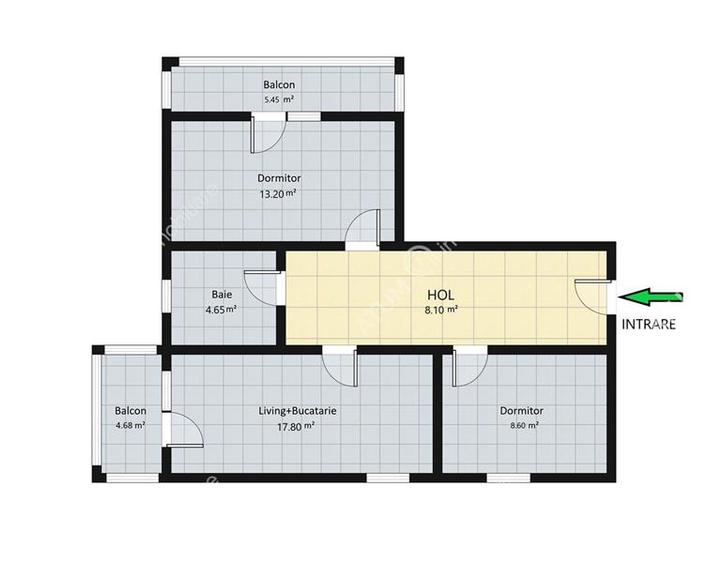 Apartament modern cu 3 camere si gradina de 165 mp zona Arhitectilor