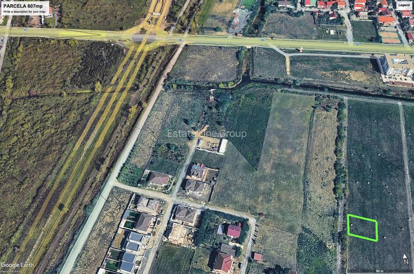 Parcela 607mp, intravilan, utilitati - 2