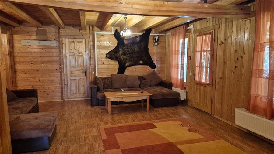 DOMENIU DE 2.1 HA CU 2 CABANE, LAC SI PADURE - OPORTUNITATE PENTRU TURISM SI RET