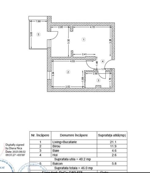 Berceni-Piata Sudului-Apartament de 2 camere - 8