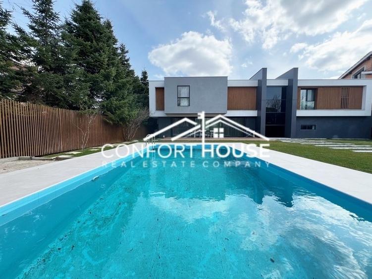 Vila cu arhitectura moderna, 6 camere, piscina, teren 1000mp, IANCU NICOLAE
