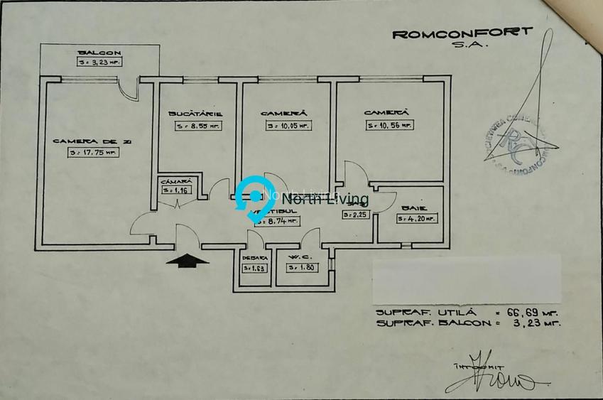Apartament 3 camere | Ozana