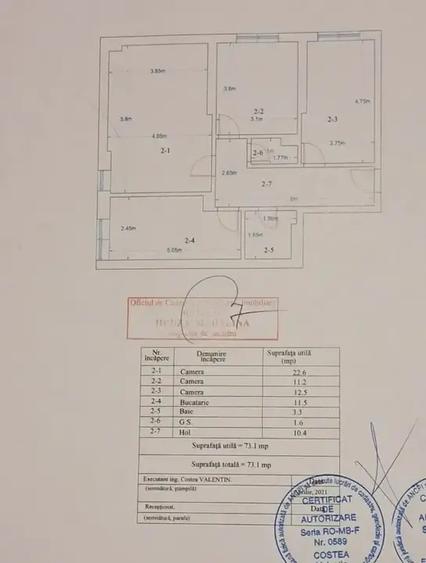 METROU 1 DECEMBRIE, FETESTI, 3 CAMERE DECOMANDAT BLOC NOU