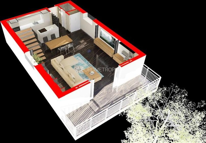 Penthouse 160 mp Aviatorilor - 14