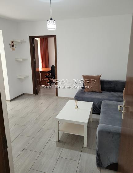Tomis Nord - Campus, ap. 2 camere, 41 mp, etaj 3, mobilat, utilat, centrala gaze