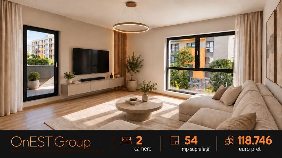 2 camere | Titan | 63mp | Bloc Finalizat | Centrala | Metrou | Parcare
