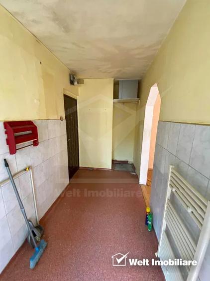 Apartament cu 3 camere, geam la baie, 44 mp, Manastur